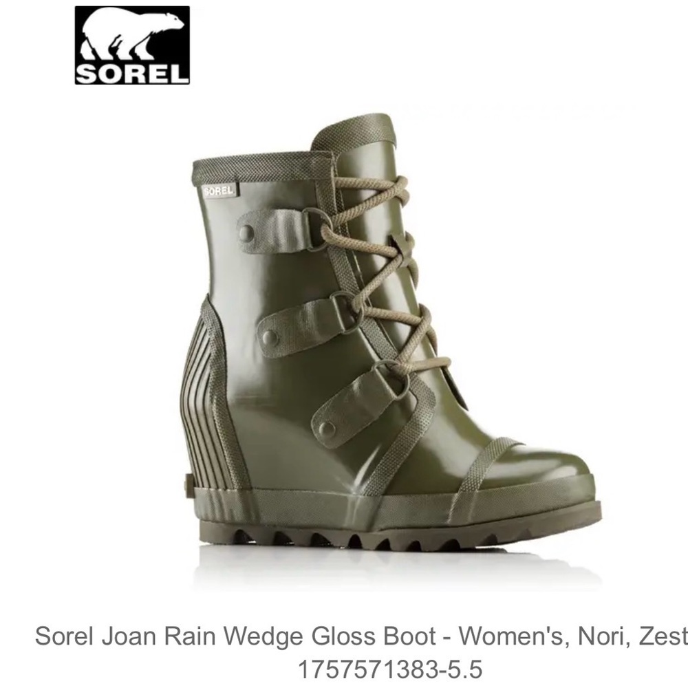 Sorel Women's Nori Rain Wedge Boots
